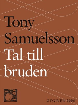 cover image of Tal till bruden